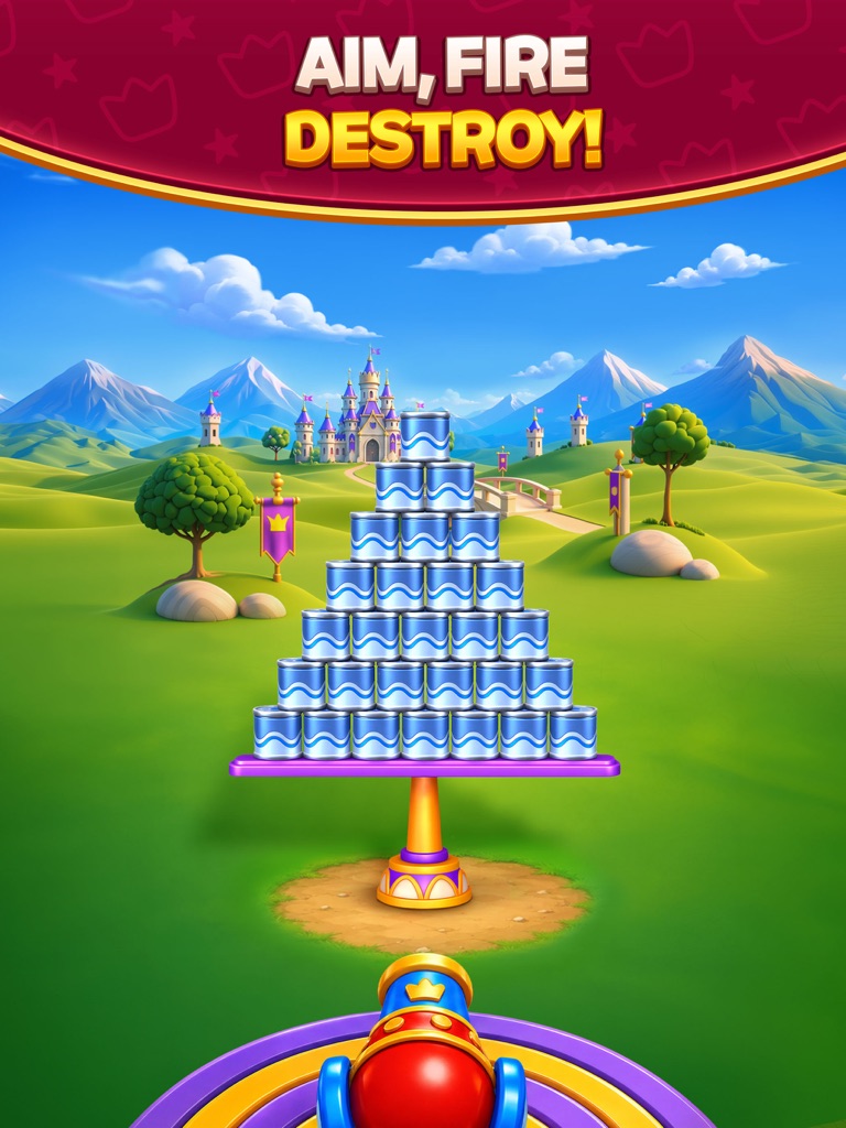 Royal Smash! - Physics Puzzleの公式ゲーム画面